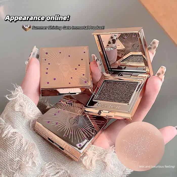 Palette de fards à paupières en diamant