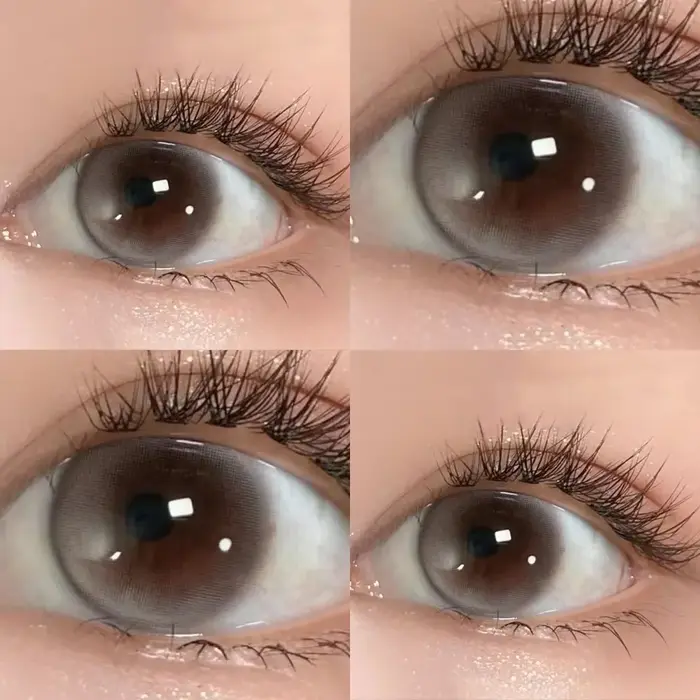 1 paire/2 pièces lentilles série bulle