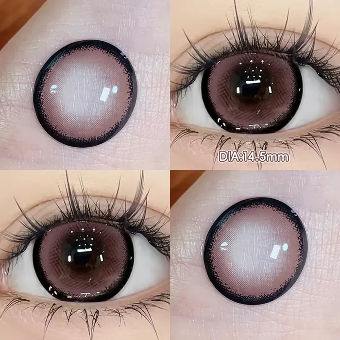 OVOLOOK-1 paire de lentilles de Contact série rose pour les yeux beauté élèves maquillage lentilles