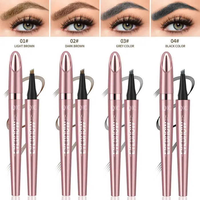 Crayon à sourcils magique à 4 fourchettes