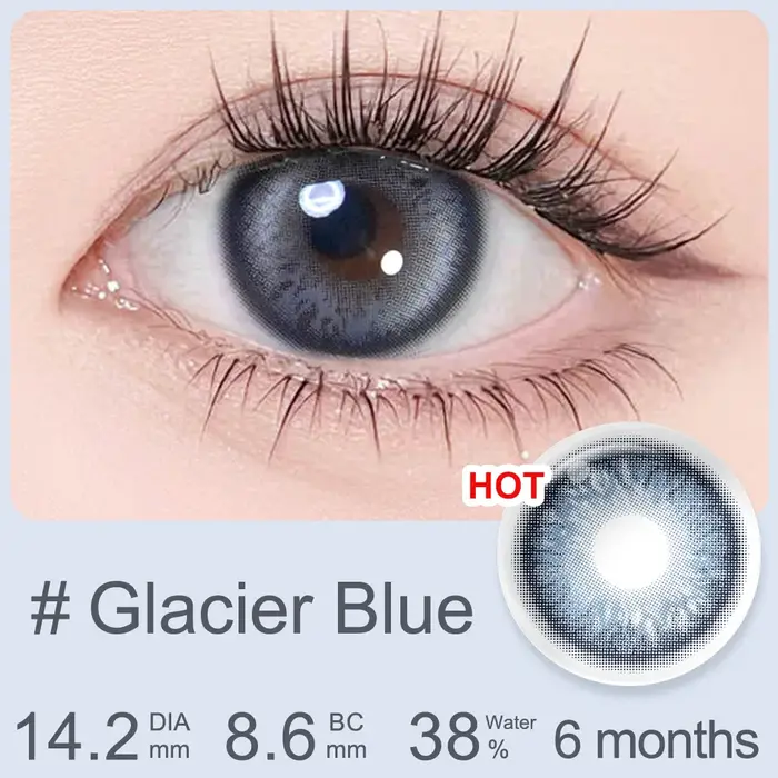 (0.00~-8.00) MAGISTER Lentilles de couleur Queen Eye 14.0mm pour usage quotidien avec dioptries