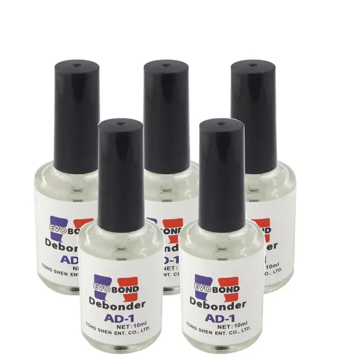 Dissolvant de colle pour faux cils, 5 pièces, 10ml, liquide, dissolvant de colle pour extensions de 
