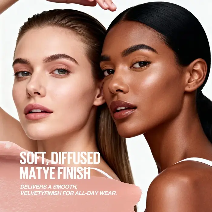 Fard à paupières liquide mat nude 10 couleurs