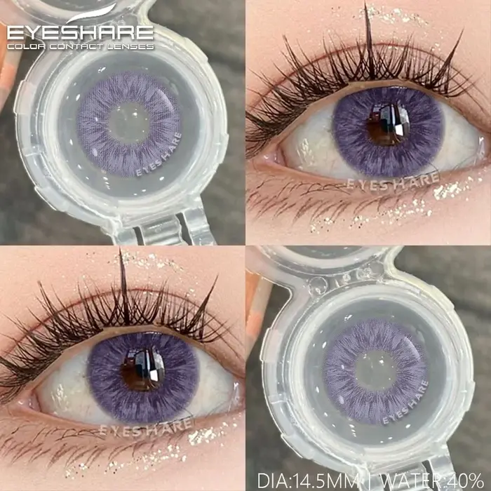 EYESHARE 1 paire de nouvelles lentilles coréennes lentilles de Contact colorées pour les yeux lentil