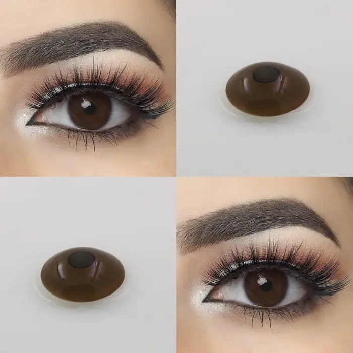 Lentilles de contact prothétiques Iris pour personnes souffrant de défauts oculaires
