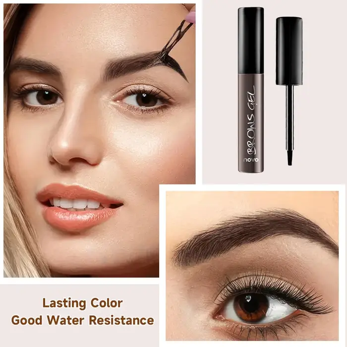 Gel teinté pour sourcils longue durée