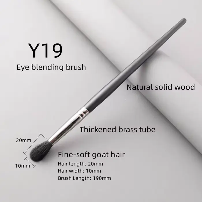 Pinceau surligneur conique pour fard à joues pinceaux de maquillage mélange de cheveux naturels