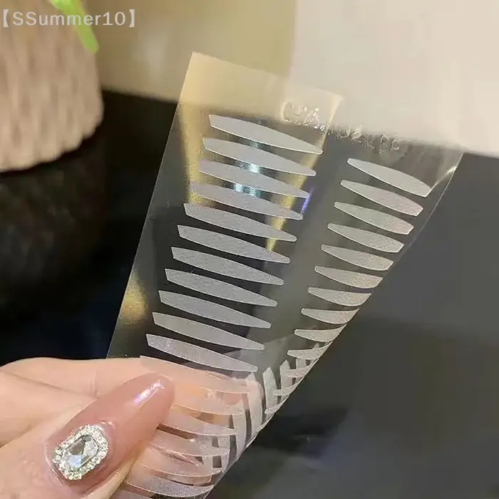 【SSummer10】1 feuille de ruban adhésif invisible pour paupières doubles - Transparent