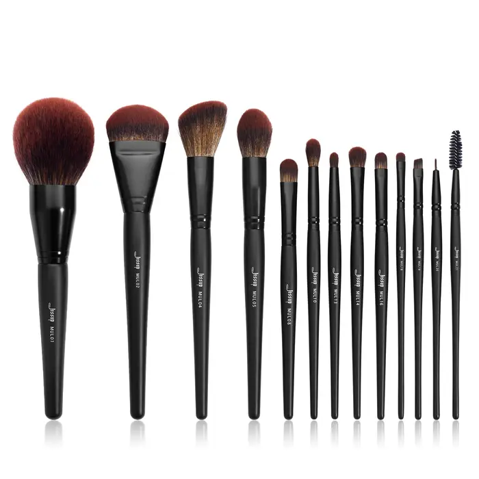 Jessup ensemble de pinceaux de maquillage