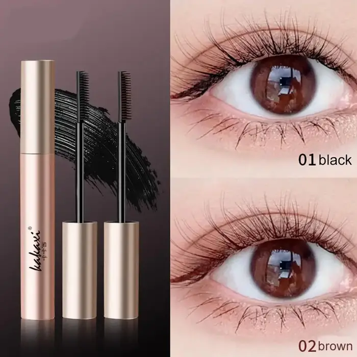 Mascara cils imperméable en Fiber de soie