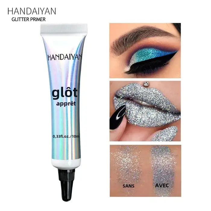 Base de maquillage pour femmes, fard à paupières à paillettes, primaire de couleur longue durée, pri