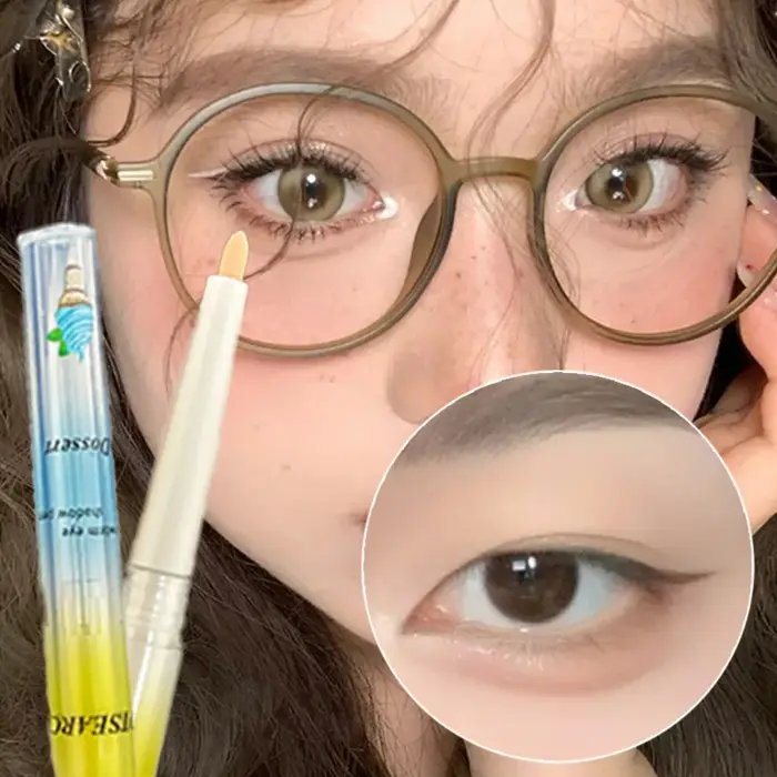 Crayon Aegyo Sal Rose Nude pour le dessous des yeux, effet éclaircissant, stylo de maquillage pour le contour des yeux, surligneur pour paupières inférieures, cosmétique de contour
