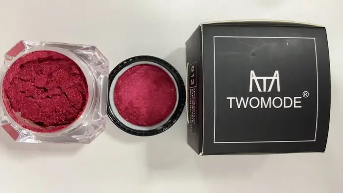 Fard à paupières rouge 3g TWOMODE - Haute pigmentation