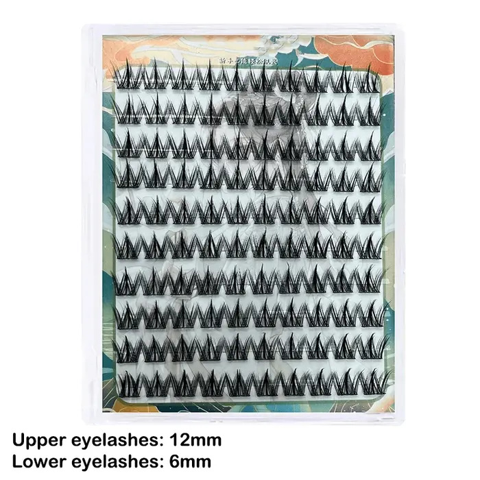 Faux cils en grappes individuelles de la série Puppy