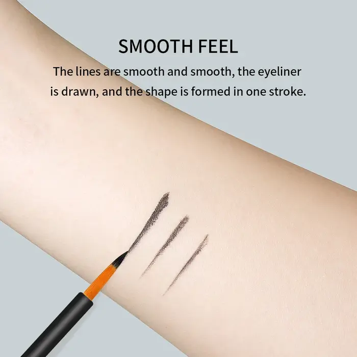 GLAMLASH 50 pièces brosse Eyeliner jetable ombre à paupières