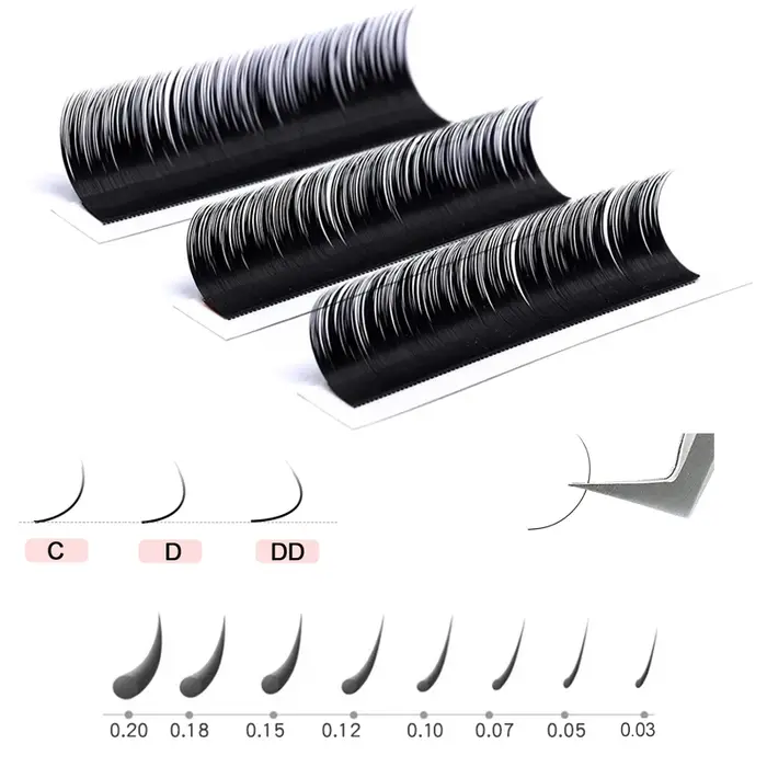 Logo privé YY cils Extensions