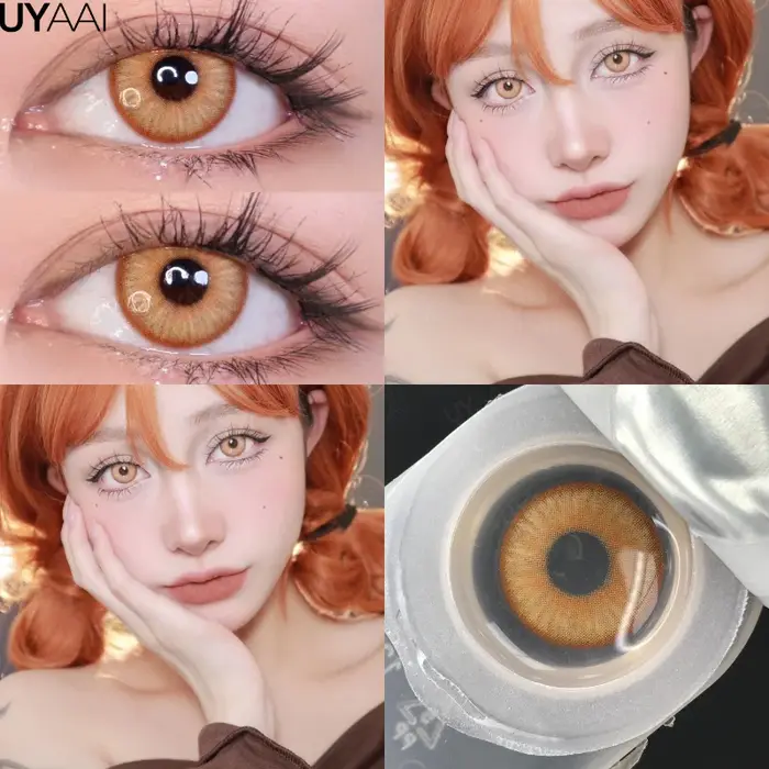 UYAAI Halloween Cosplay lentilles de Contact de couleur lentille