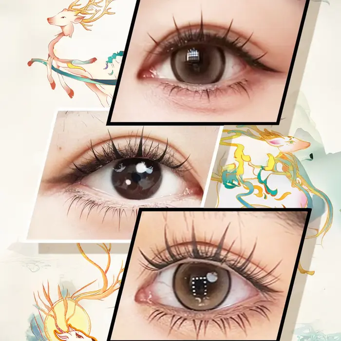 Faux-cils naturels Cosplay