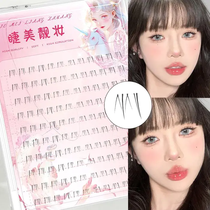 Faux cils naturels pour femmes