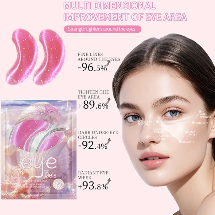 Masque pour les yeux au collagène