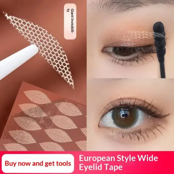 Autocollants invisibles pour le lifting des yeux