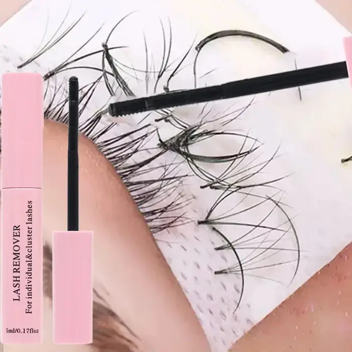 Démaquillant pour cils et mascara, démaquillant doux pour faux cils, nettoyage en profondeur, dissol