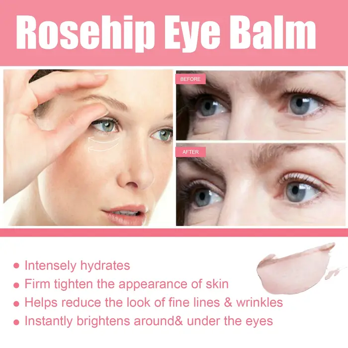 Baume pour les yeux de rose musquée Extra pour femmes