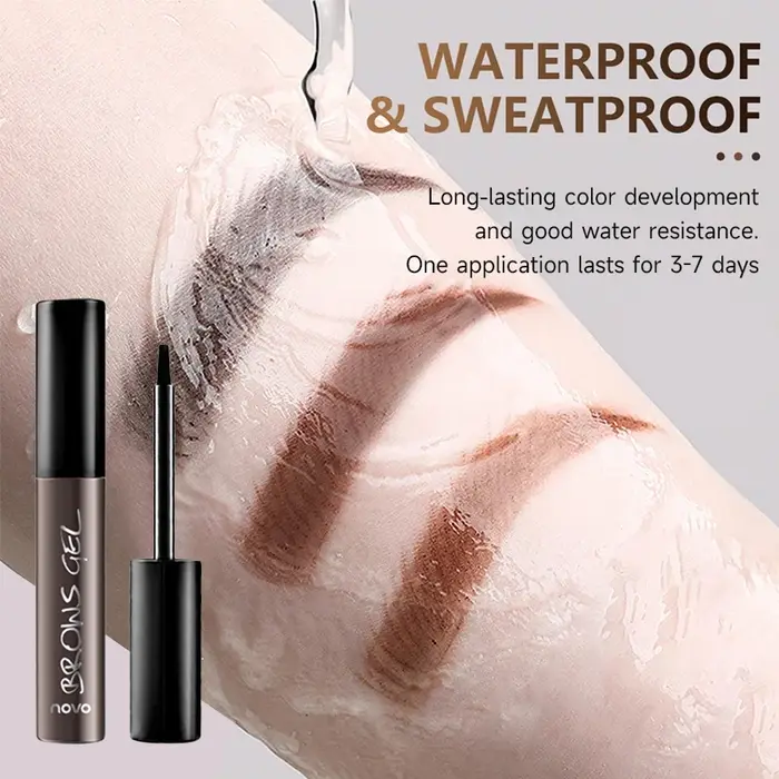 Gel teinté pour sourcils longue durée