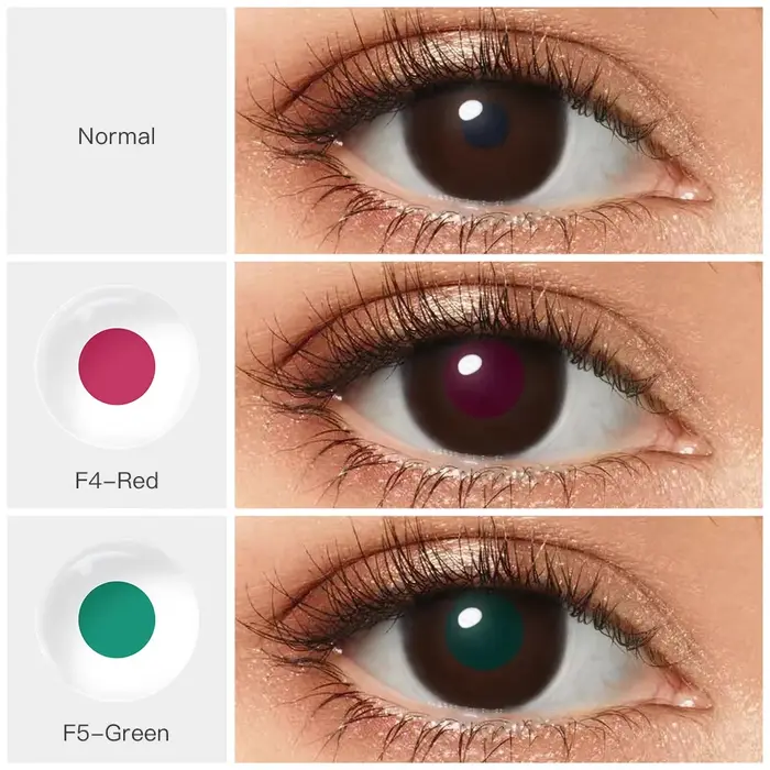 Lentilles Iris Prosthetiques 1 paire