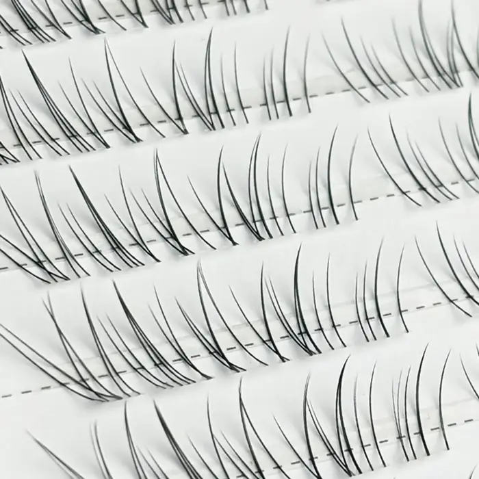 Faux cils naturels sans colle