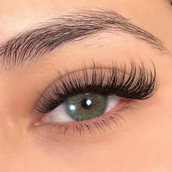 Lentilles de contact annuelles DUOXIU vertes irisées