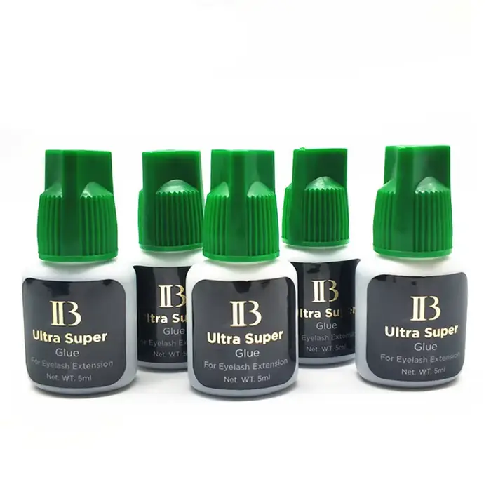 IBeauty – colle Ultra Super IB pour Extensions de cils, 5ml, capuchon vert IB, outils de maquillage