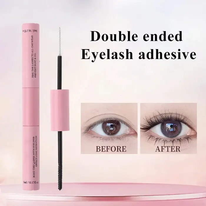 Colle faux cils 2 en 1