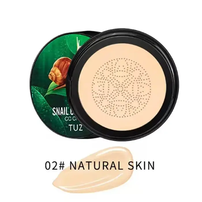 Crème anti-cernes à coussin d'air au collagène d'escargot, produit cosmétique et hydratant, maquilla