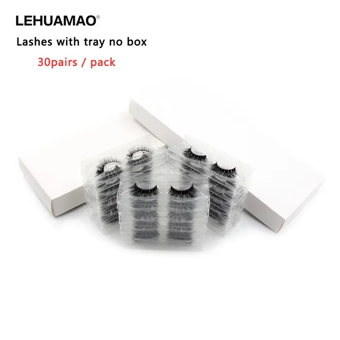 Faux cils de vison 3D avec escalade, faits à la main, bande complète, maquillage, moelleux, sans boî
