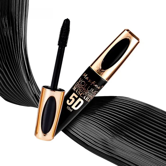 Mascara coloré imperméable anti-bavures pour allonger les cils