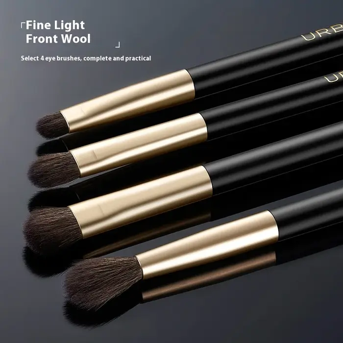 Pinceaux de maquillage pour fard à paupières, poils de chèvre, base, petits, moyens et grands, pour 
