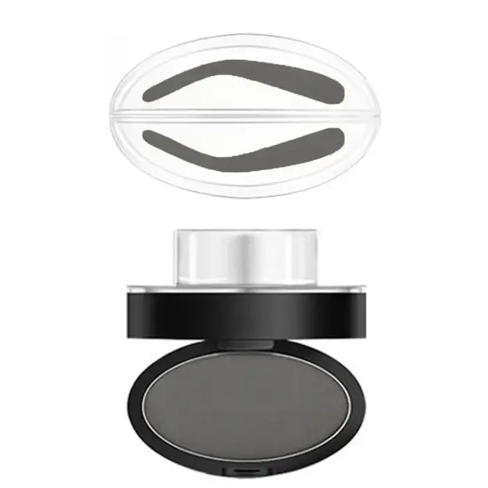 Outil de maquillage coloration forme parfaite teinte des sourcils tampon de joint de sourcil tampon 