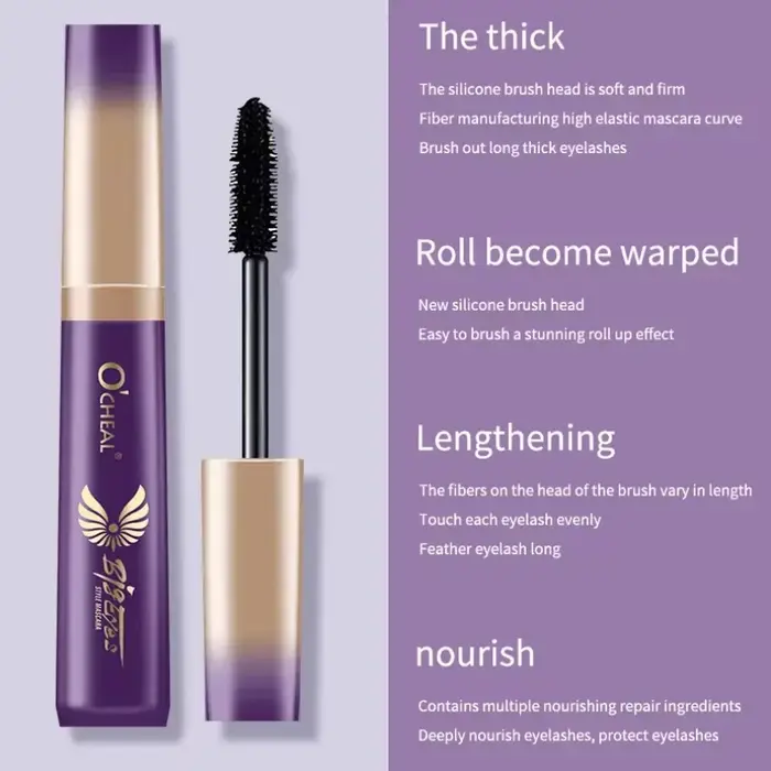 Mascara allongeant les cils, imperméable, longue durée, soyeux, Extension de cils noirs, maquillage, beauté des yeux, cosmétique coréen