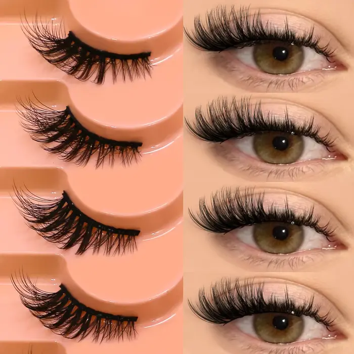 VELTRINAY Demi-cils Faux cils yeux de biches