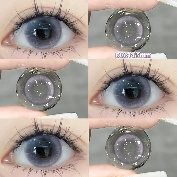 Lentilles de Contact en Verre Naturel pour Myopie