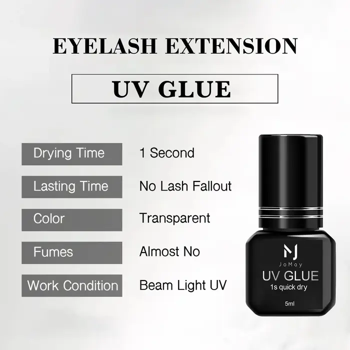 Colle UV pour cils, outils de maquillage