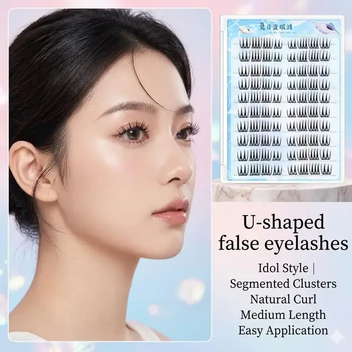 Faux cils naturels pour cosplay