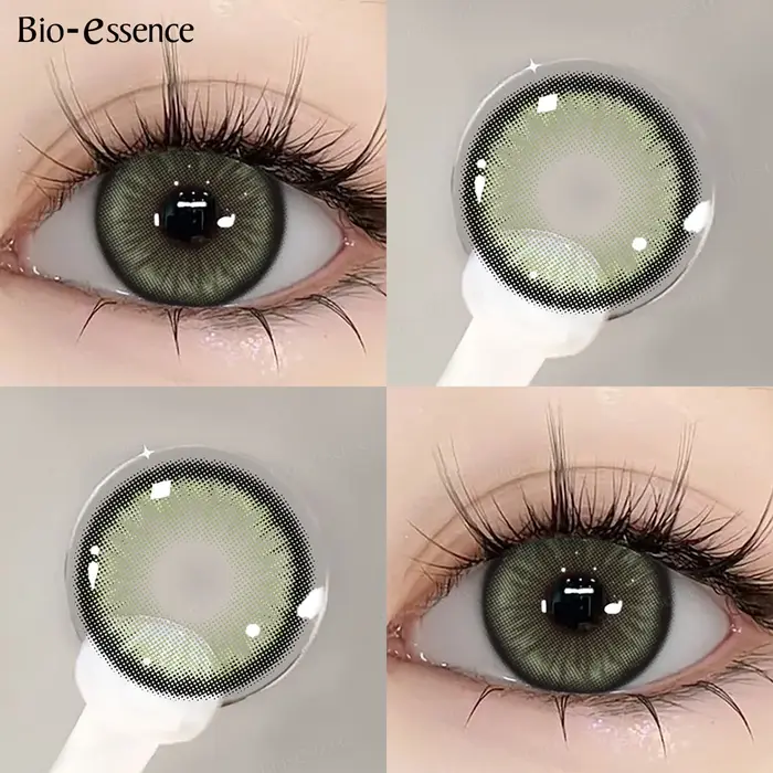 Lentilles de contact colorées Bio-essence pour yeux bleus, maquillage beauté, pupilles colorées pour