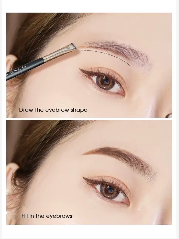 Brosse à Eyeliner, brosse à sourcils