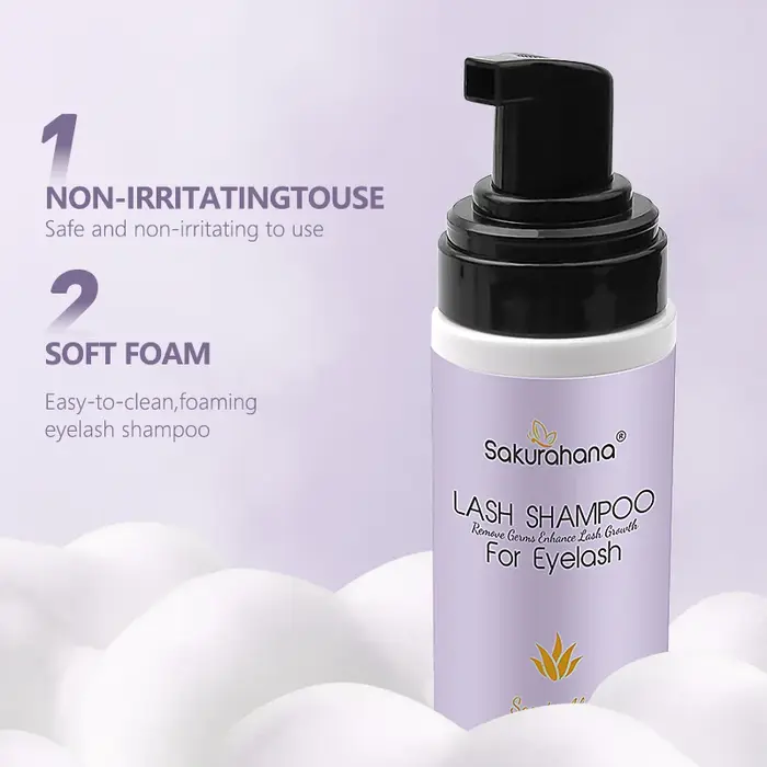 SAKURAHANA Shampooing pour cils 60 ml Extension