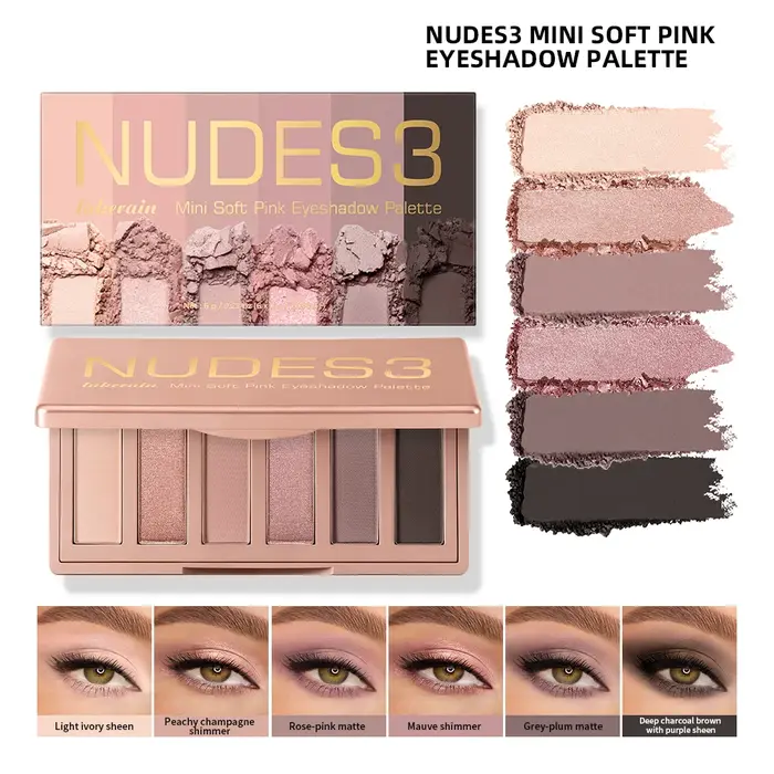 Palette de fards à paupières neutres mats Naked2 Basics