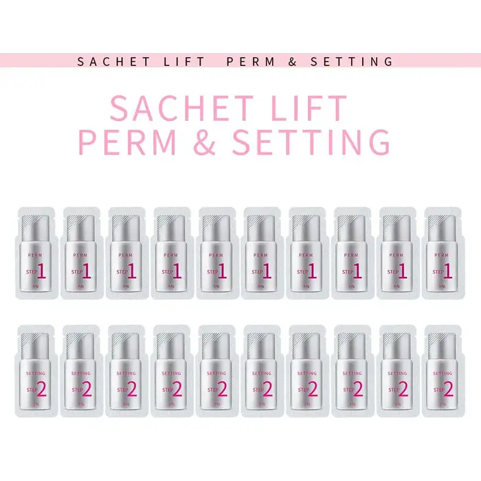10 paires/lot ICONSIGN Lotion de levage de cils Sachet Lotion de Fixation de permanente rapide cils 