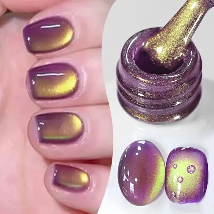 BORN PRETTY 10ml vert émeraude chat Gel magnétique vernis à yeux perle de verre tremper UV LED Salon d'art des ongles bricolage à la maison manucure
