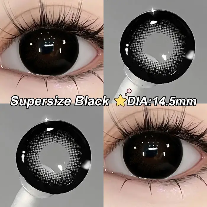 MAGISTER Lentilles de contact colorées pour grands yeux 14.0/14.5/16.0mm